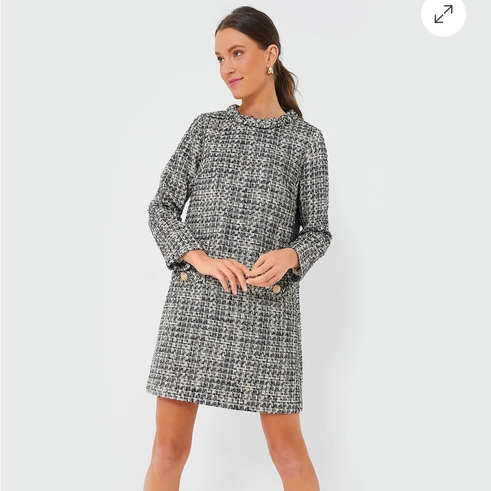 TUCKERNUCK
Smoke and Mirrors Long Sleeve Tweed Jackie Dress